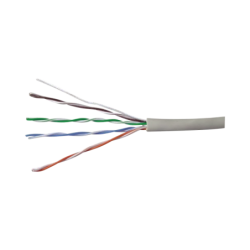 Bobina de Cable UTP 305 m de Cobre, PanNet, Gris, Categoría