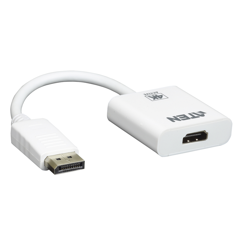 Adaptador activo de DisplayPort a HDMI - 4K - Compatible con