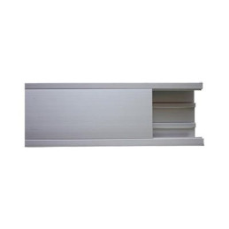 Canaleta de aluminio, 100 x 51 mm, tramo de 3m. [8401-81300]