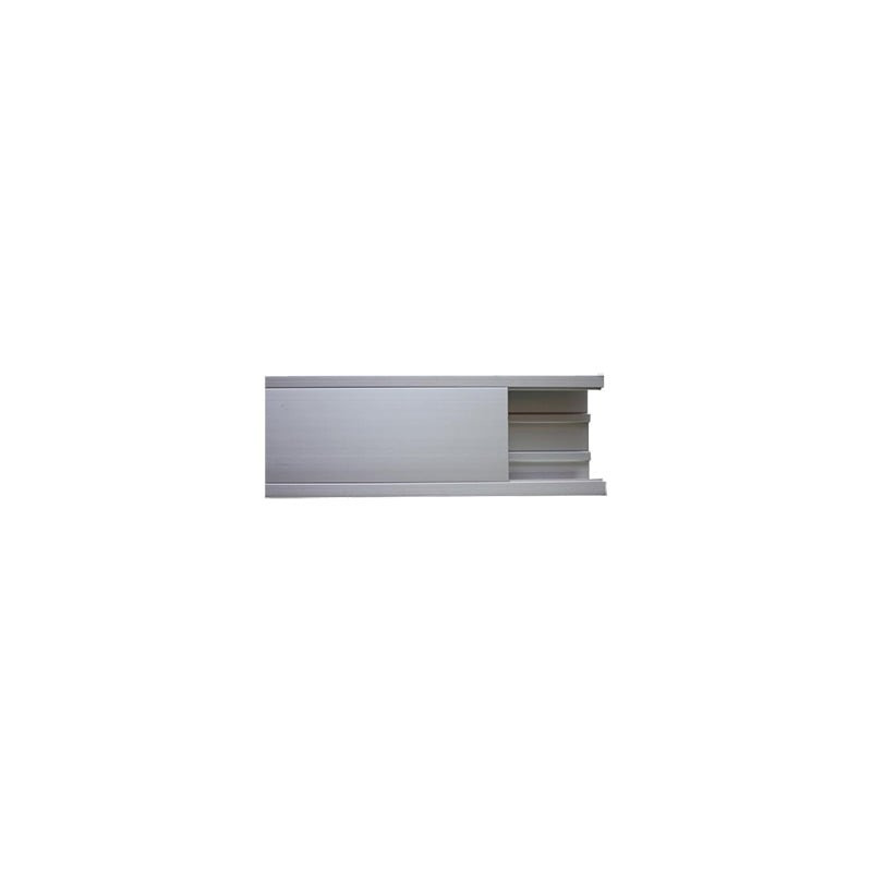 Canaleta de aluminio, 100 x 51 mm, tramo de 3m. [8401-81300]