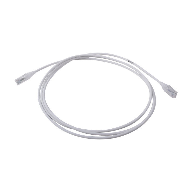 Patch Cord MC6 Modular Cat6 UTP, CM-LS0H, 7ft, Color Blanco,