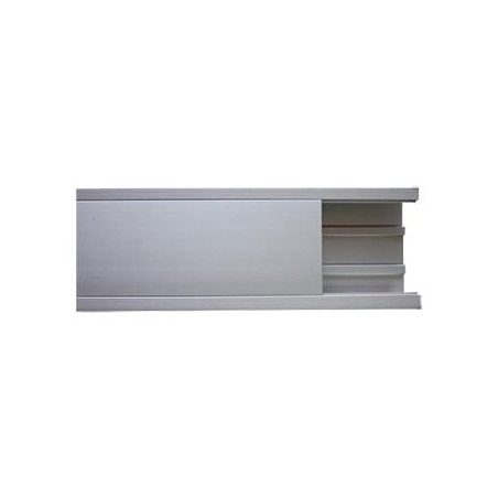 Canaleta de aluminio, 100 x 51 mm, tramo de 3m. [8401-81300]