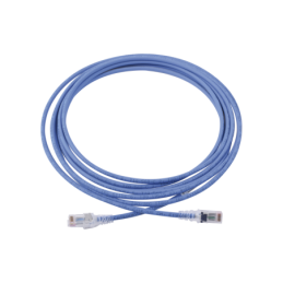 Patch Cord MC6 Modular Cat6 UTP, CM-LS0H, 15ft, Color Azul