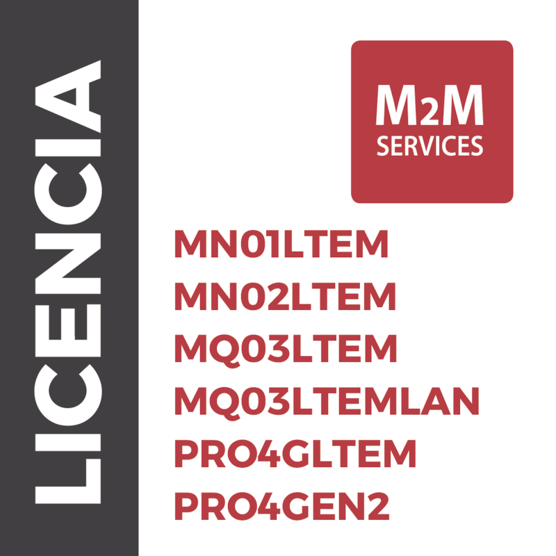 Servicio de datos 4GLTE-5G por un Año para MN02LTEM - MN01LT