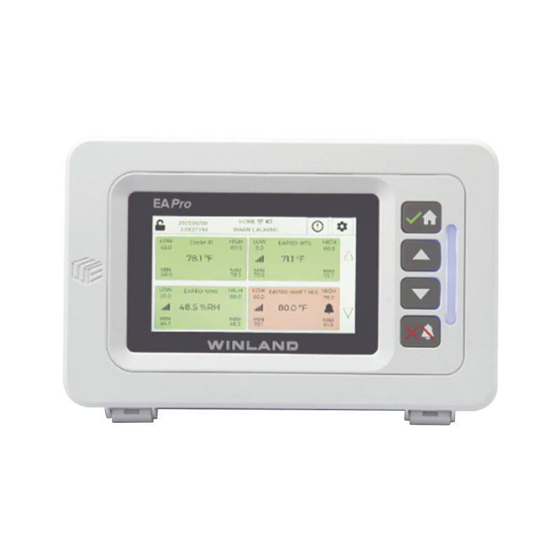 Monitor IP de temperatura de 34 zonas para condiciones críti