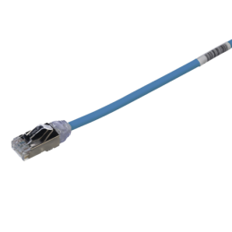 Patch Cord Cat6A, Diametro Reducido 28 AWG, Blindado S-FTP,