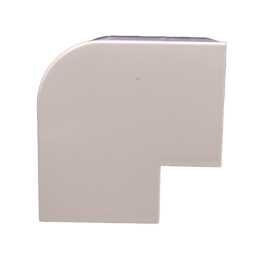 Esquinero Exterior Color Blanco de PVC Auto Axtinguible, Par