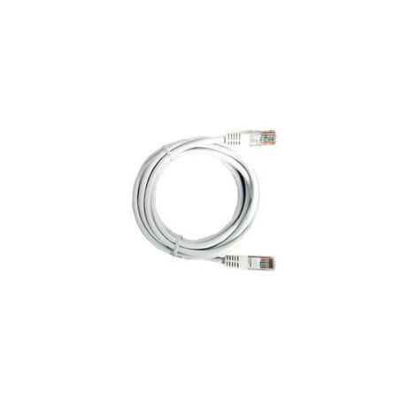 Cable de parcheo UTP Cat5e - 0.5 m - blanco