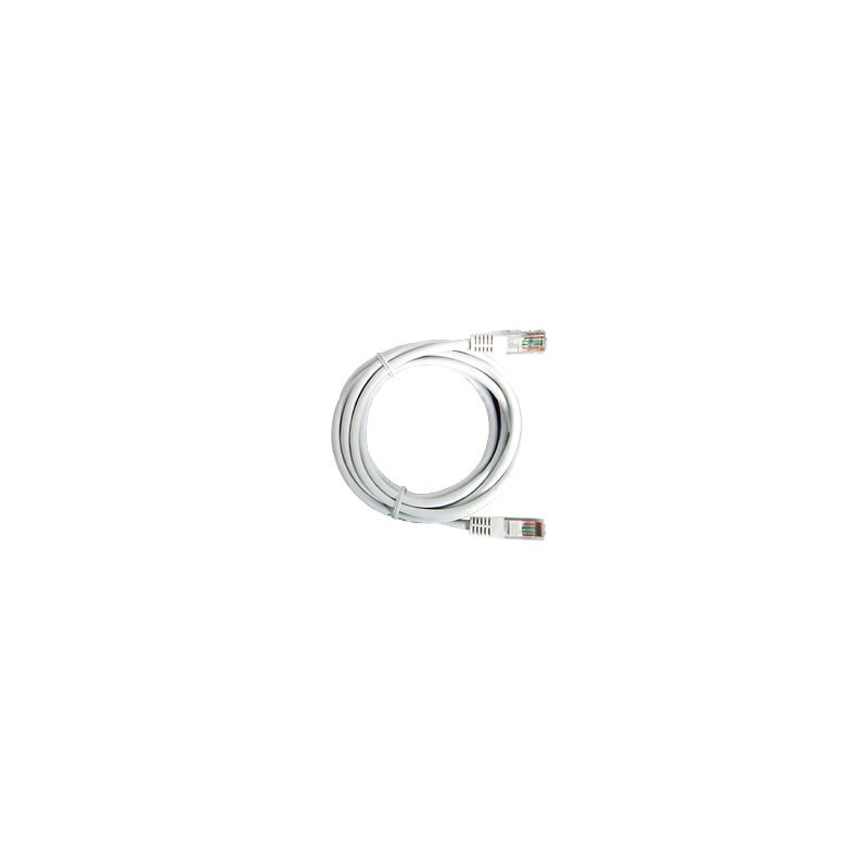 Cable de parcheo UTP Cat5e - 1 m - blanco